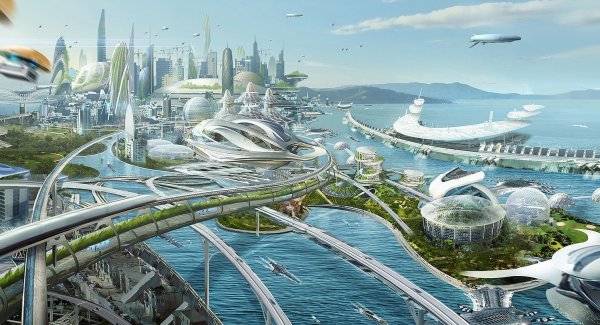 Фантастический город