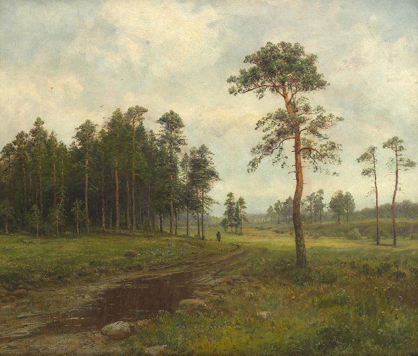 Михаил Клодт (1832 – 1902), «дубовая роща»