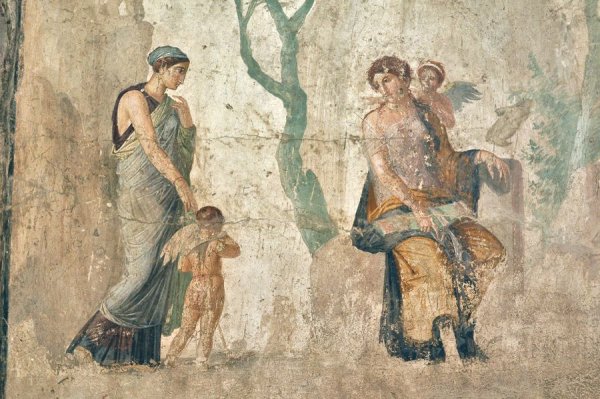 Искусство Помпеи фрески