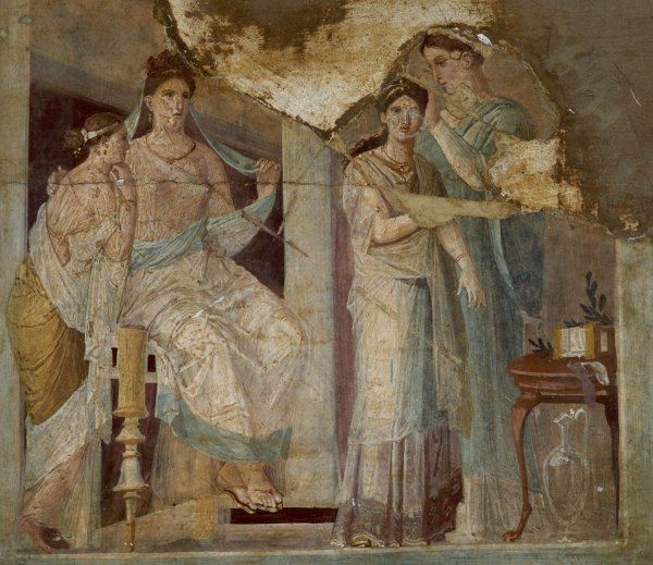 Археологический музей Неаполь фрески Помпеи