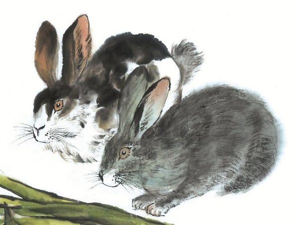 Анималистический Жанр в изобразительном искусстве кролики