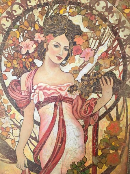 Альфонс Муха бабочки