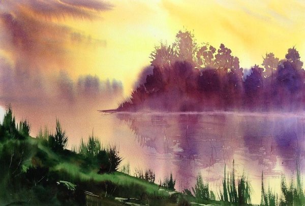 Художник Венета Дочева пейзаж