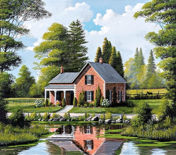 Билл Сандерс пейзажи