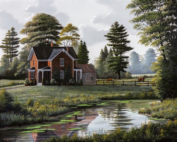 Билл Саундерс картины