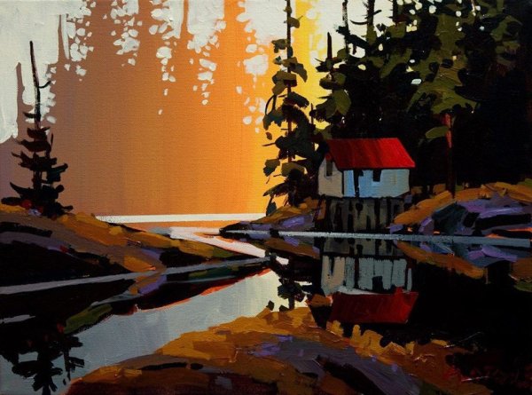 Michael o Toole акриловая живопись