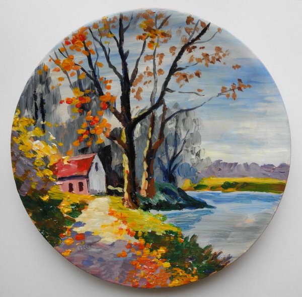 Пейзаж в круге