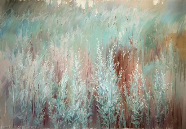 Пастелист Ольга Абрамова