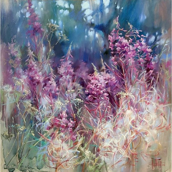 Пастелист Ольга Абрамова