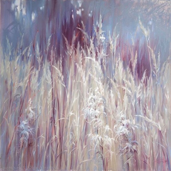 Ольга Абрамова пастель пейзаж