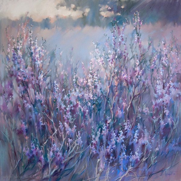 Пастелист Ольга Абрамова