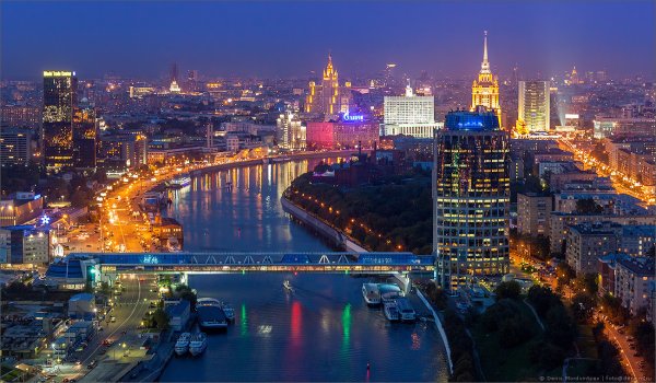 Москва Сити 8к