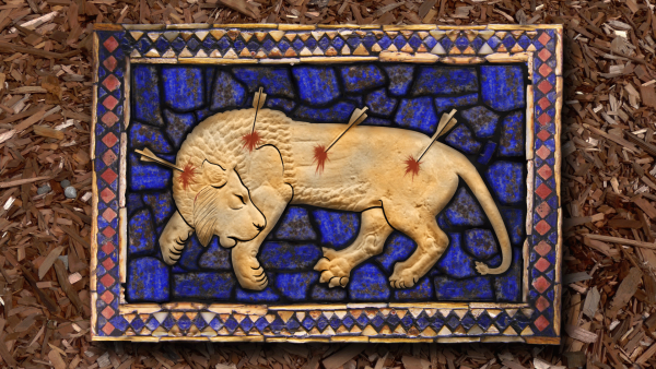 Месопотамия фрески