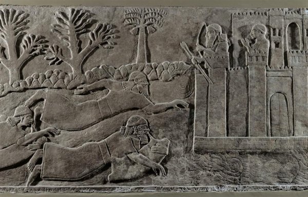Рельефы древней Ассирии