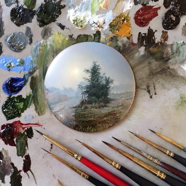 Дина Бродски картины