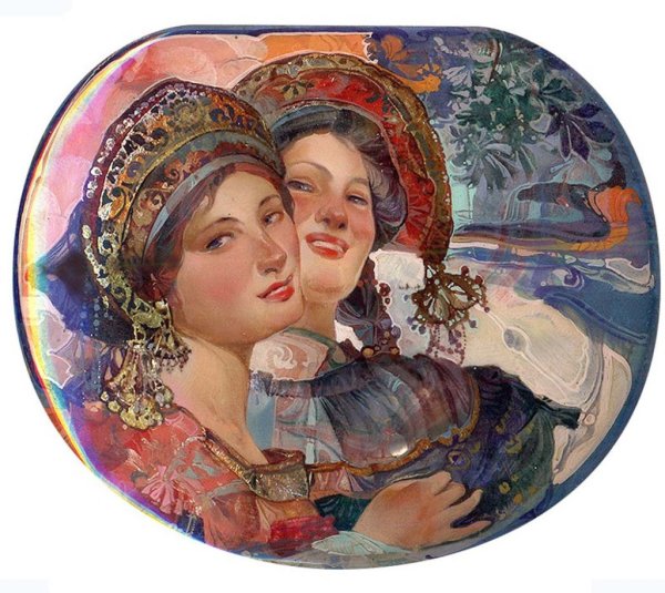 Михаил Шелухин художник Федоскино