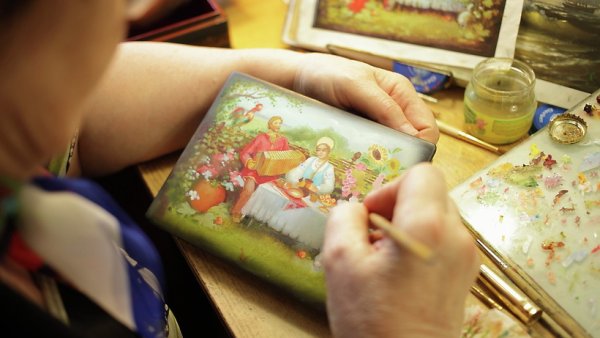 Федоскинская фабрика лаковой миниатюры