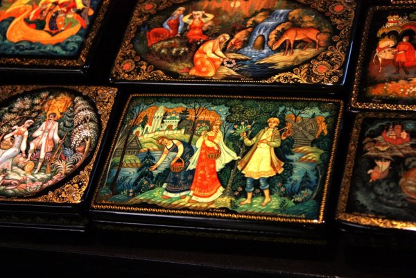 Федоскино фабрика лаковой миниатюры