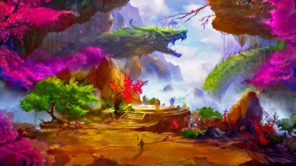 Пейзажи в стиле фэнтези