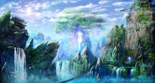 Фэнтези пейзажи