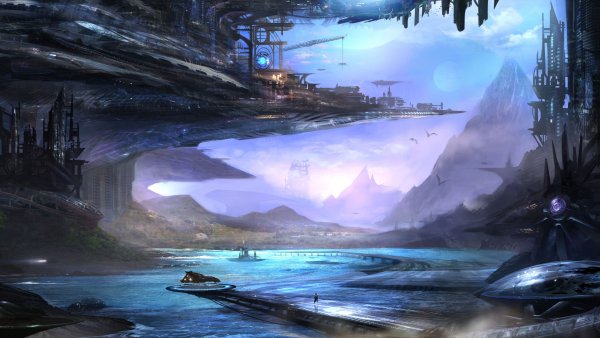 Фантастические пейзажи