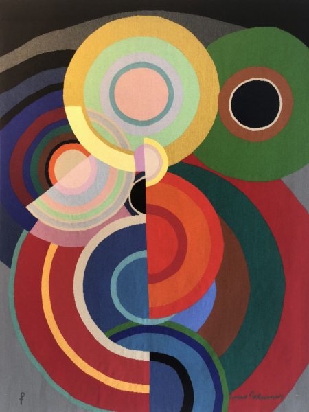 Соня Делоне электрическая Карусель