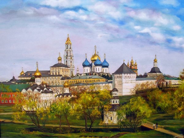 Троице Сергиева Лавра Лавра картины