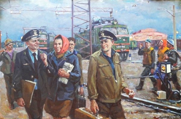 Живопись Соцреализм Целина