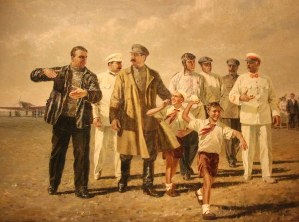 Александр Дейнека Покорители космоса 1961