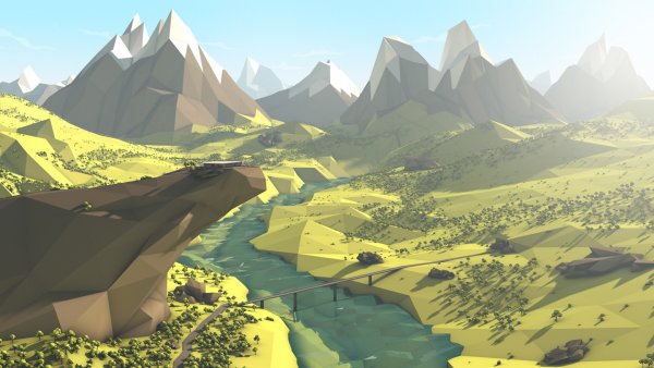 Low Poly Terrain – Polaris 2020