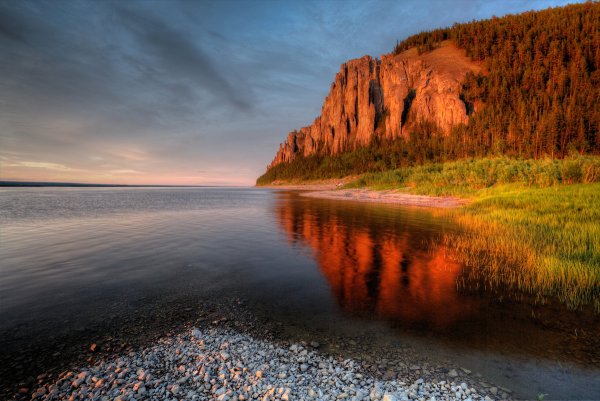 Река Лена Якутия