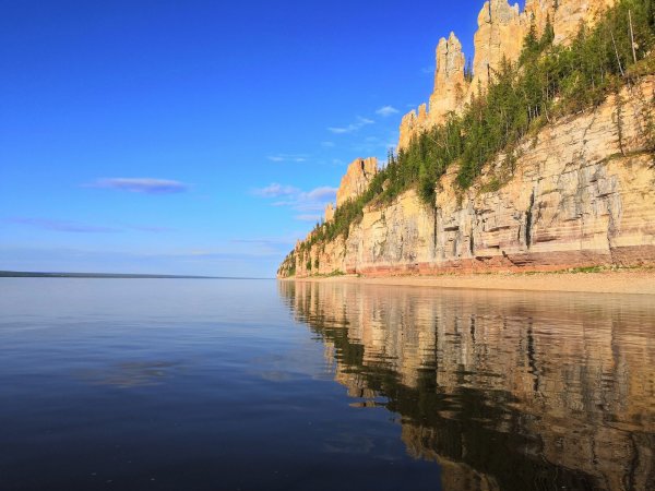 Река Лена Якутск