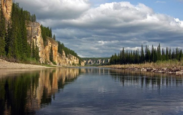 Сибирь река Лена