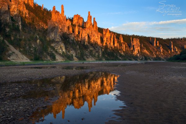 Река Лена Ленские столбы