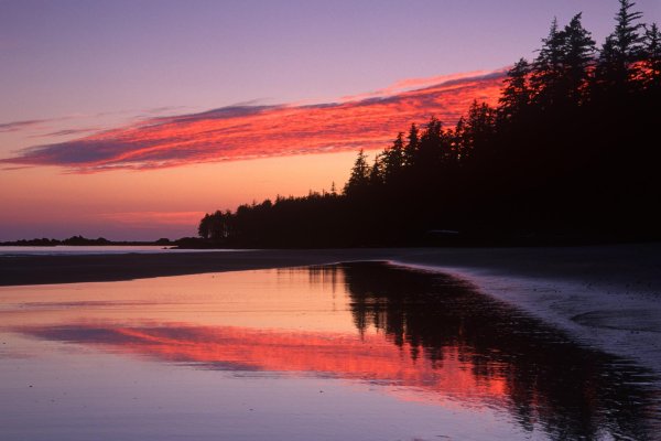 Заставка на рабочий стол закат