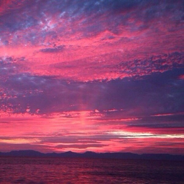 Малиновое небо