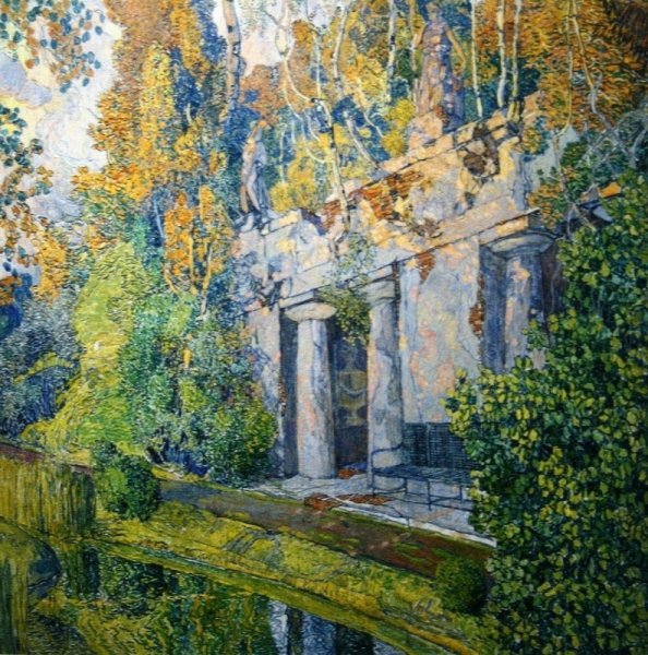 Александр Яковлевич Головин (1863—1930) "Нескучный сад"