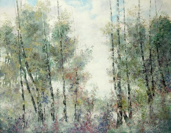 Александр Яковлевич Головин пейзажи