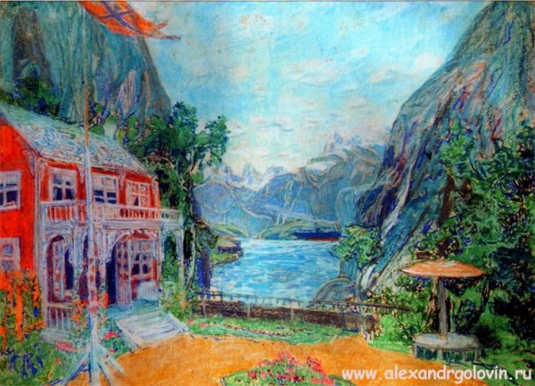 Александр Яковлевич Головин Березки