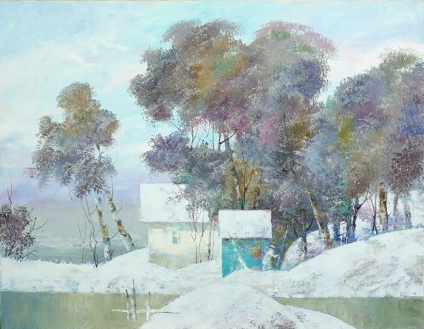 Александр Яковлевич Головин пейзажи