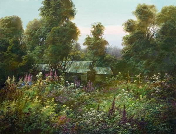 Художник Анна Чарина пейзажи