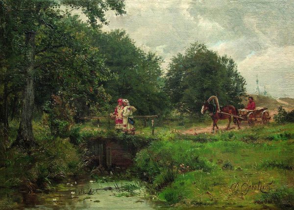 Орловский Владимир Донатович украинский пейзаж