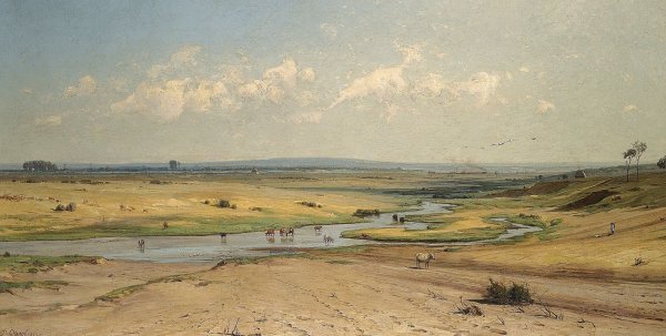 Владимир Орловский (1842 – 1914), «летний день»