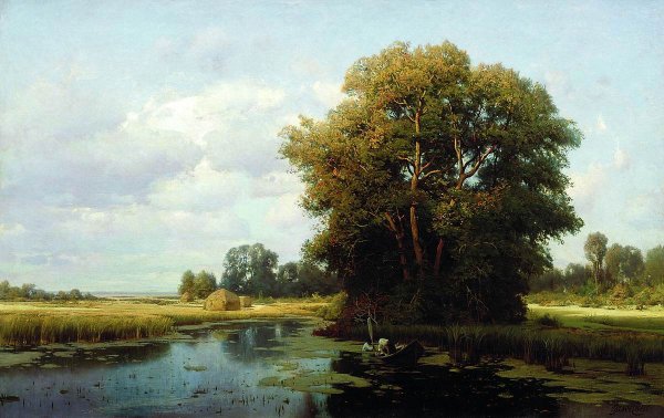 Владимир Донатович Орловский, "летний день",1884 г.