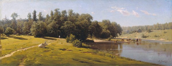 Хутор в Малороссии (картина) — Константин Крыжицкий