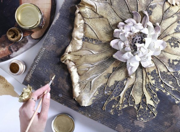 Евгения Ермилова скульптурная живопись сайт