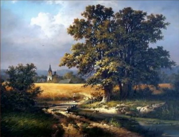 Картины пейзажи Колпашников Дмитрий