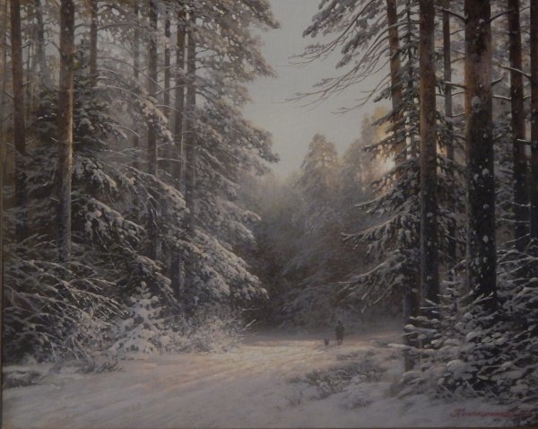 Пейзажи художника Дмитрия Колпашникова.