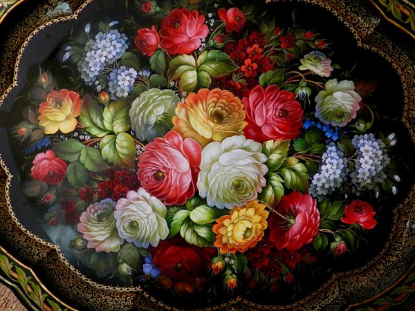 Жостово народный промысел