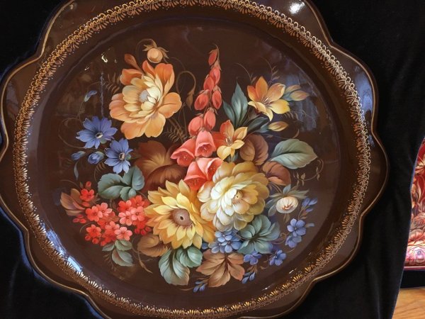 Лариса Гончарова Жостовская роспись